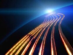 Power Cable NTSC Stock Footage