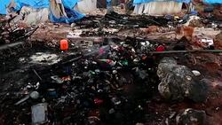 CLEAN : Air strikes on Syria displaced camp kill 28 News Clip