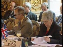 ITALY: MILAN: G8 SUMMIT News Clip