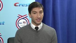 U.S. figure skater Evan Lysacek has returned to skating in time to compete in the 2014 Winter Olympics in Sochi, Russia. Lysacek won the gold at the games in 2010. (Oct. 28) Instructional Video