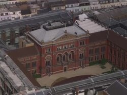 Victoria And Albert Museum Stock Footage