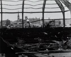 Blackpool Pier Fire - NO SOUND News Clip