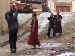 Monks in Shangri-la pray for peace in Tibet News Clip