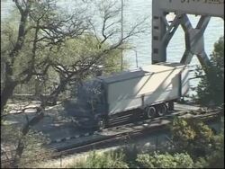 Scene at border crossing with North Korea, soldiers drilling News Clip