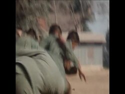 SYND15/02/71 LAOS ARMY TRAINS RECRUITS FOLLOWING RECENT CLASHES WITH COMMUNIST FORCES News Clip