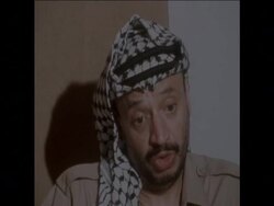 SYND 5 7 75 EXCLUSIVE INTERVIEW WITH YASSAR ARAFAT News Clip