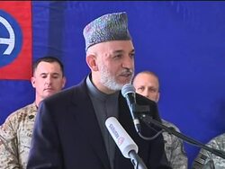 Karzai meets McChrystal, visits US troops, meets Pelosi News Clip