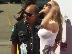 Cheech Marin at the Disney/Pixar Celebrates the Launch of the World of Cars Online at Burbank CA. (Footage by WireImage Video/GettyImages) Stock Footage