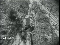 1946 Army Reveals Mine Clearing Equipment News Clip