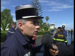 Aid arrives for quake victims News Clip