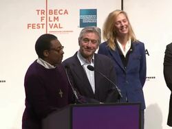 8th Annual Tribeca Film Festival - Opening Press Conference Stock Footage