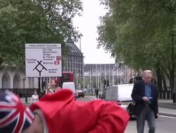 First Royal Wedding Watcher takes his Place News Clip