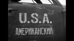 US supplies arrive at Iranian port en route to Soviet Forces as part of Lend Lease News Clip