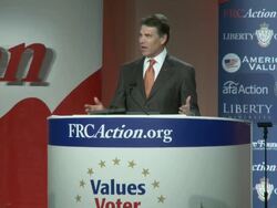 Texas Governor Rick Perry Stock Footage