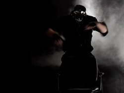 Smoke Extreme Barber Stock Footage