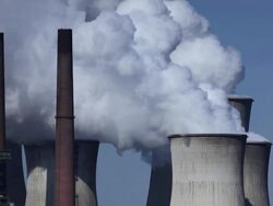 Cooling tower Stock Footage