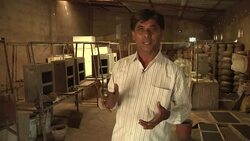 Cool fridge made of clay News Clip