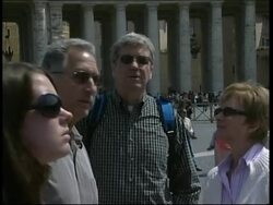 Chimney put on top of Chapel, cardinals leave meeting News Clip