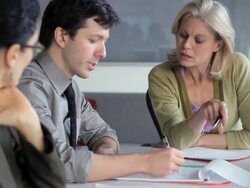 MS PAN Creative business meeting /  New York City, New York, USA Stock Footage