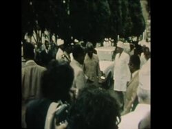 SYND 29 9 76 SOUTHERN AFRICAN, LEADERS AT INDEPENDENCE CELEBRATIONS IN BOTSWANA News Clip