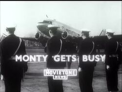 PERSONALITIES - MONTY GETS BUSY News Clip
