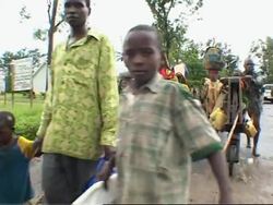 8,000 refugees flee to Uganda to escape violence News Clip