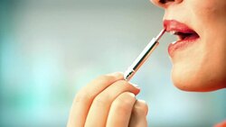 Makeup procedure. Stock Footage