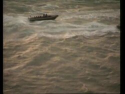 Anti-terrorist police board ship in English Channel + Blair reax News Clip