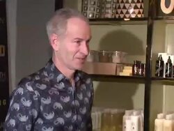 John McEnroe  Stock Footage