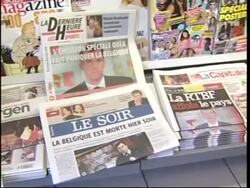 RTBF b'casts fake news report that Flemish half of nation declares independence News Clip