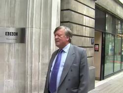 SIGHTED: Kenneth Clarke Stock Footage