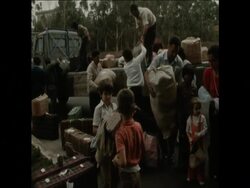 SYND 18 9 75  REFUGEES FROM ANGOLA STILL GOING IN TO PORTUGAL News Clip