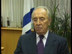 Includes Peres comment News Clip