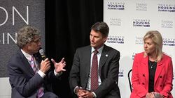 Toronto Affordable Housing Summit 2016: Russell Copeman, Ville de Montreal Stock Footage