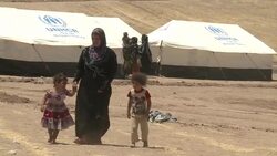 CLEAN : Iraqis seek shelter from battles and privation News Clip