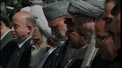 Dignitaries pay tribute to slain ex-leader at funeral News Clip