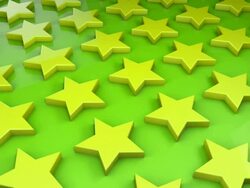 Glossy Bumps Background Loop - Green/Yellow (Full HD) Stock Footage