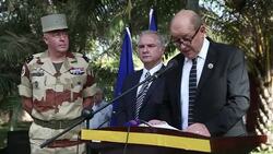 CLEAN : French minister pays tribute to French sol News Clip