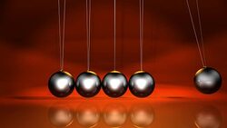 Newton balls Stock Footage