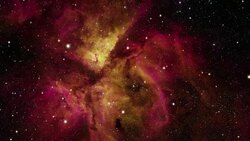 Journey to the Carina Nebula Stock Footage