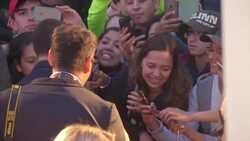 Shia LaBeouf greets fans as his tennis drama 'Borg/McEnroe' opens Toronto Film Festival News Clip