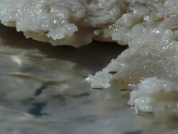 Salt - dead sea Stock Footage