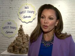 INTERVIEW: Vanessa Williams - SPLENDA Brand Celebrates The 365 Sweet Swaps Initiative With Vanessa Williams Stock Footage