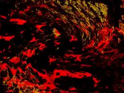 GALACTIC MARKERS : vortex, black back (TRANSITION) Stock Footage