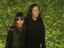 Zoe Kravitz and Alexander Wang at the Green Auction Stock Footage