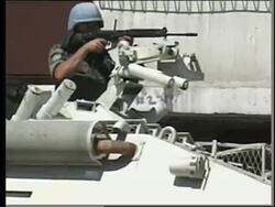 Shots fired amid tension in Port Au Prince News Clip