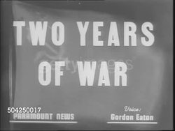 Joseph Stalin Leads In Third Year Of War In Russia News Clip