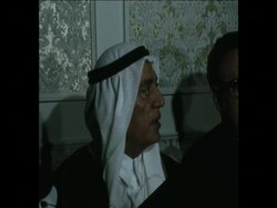 SYND 5-3-74 KISSINGER MEETS FAISAL AND SAKKAF Instructional Video