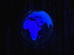 Pulsating planet Earth loop - NTSC Stock Footage