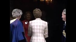 Princess Diana arrives at Help the Hospices Charity News Clip